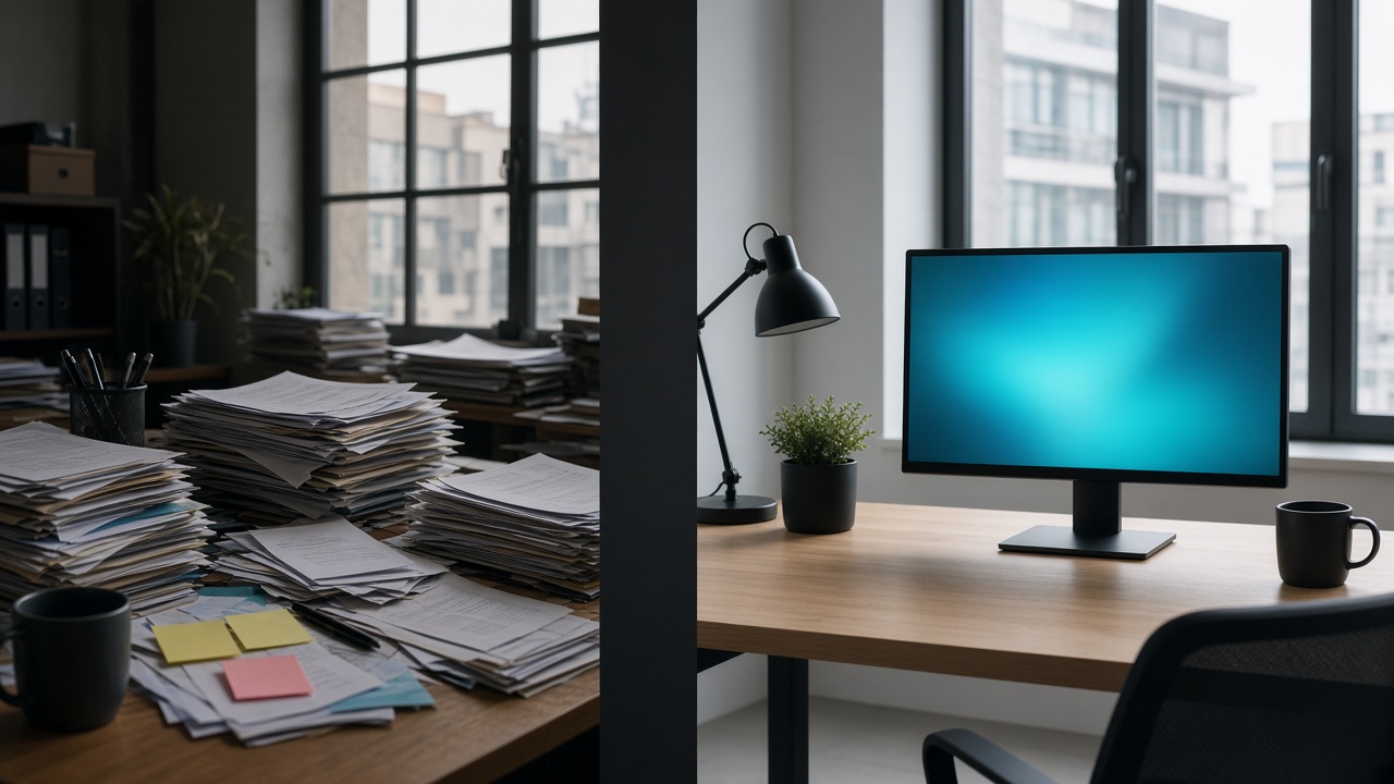 From cluttered manual work to a calm automated workflow