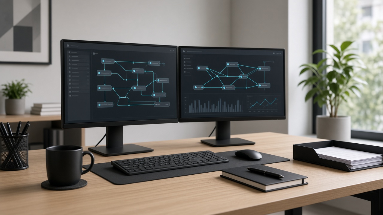 Calm, efficient workspace after automation recovers capacity